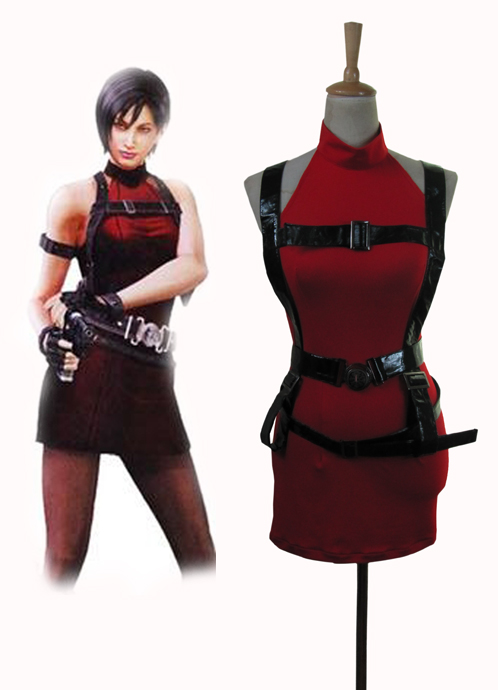 Resident Evil 2 Ada Wong Cosplay Costume
